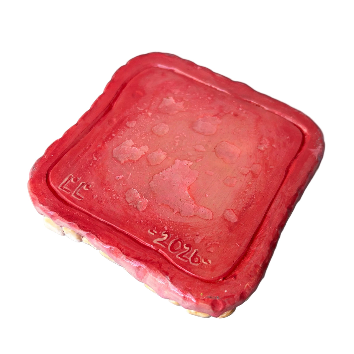 Teeth Trinket Dish (Ashtray & Sticky Note Holder)