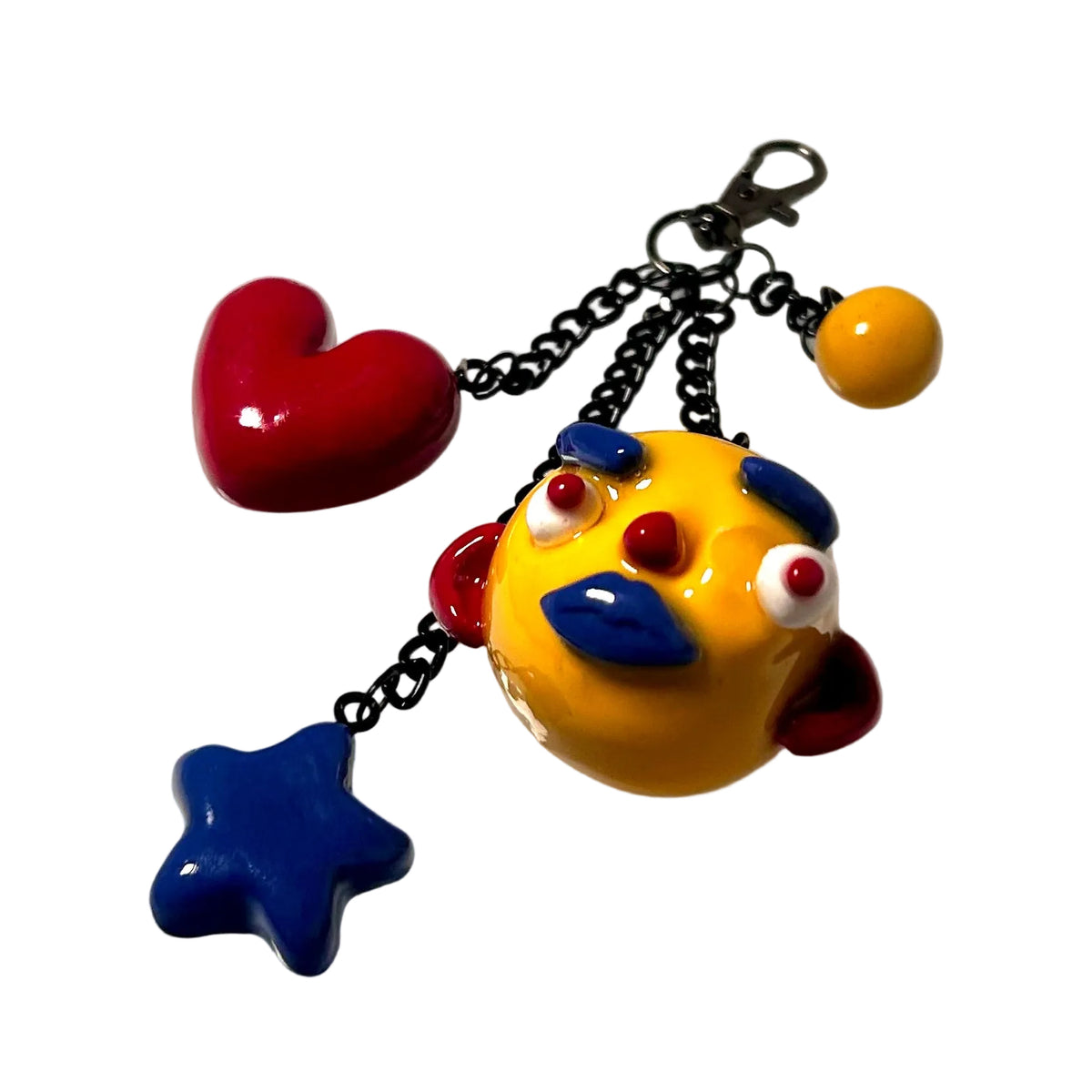Yellow Head Bag Charm
