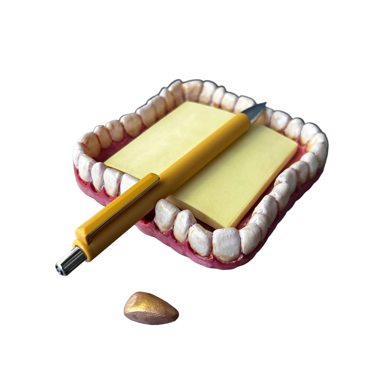 Teeth Trinket Dish (Ashtray & Sticky Note Holder)